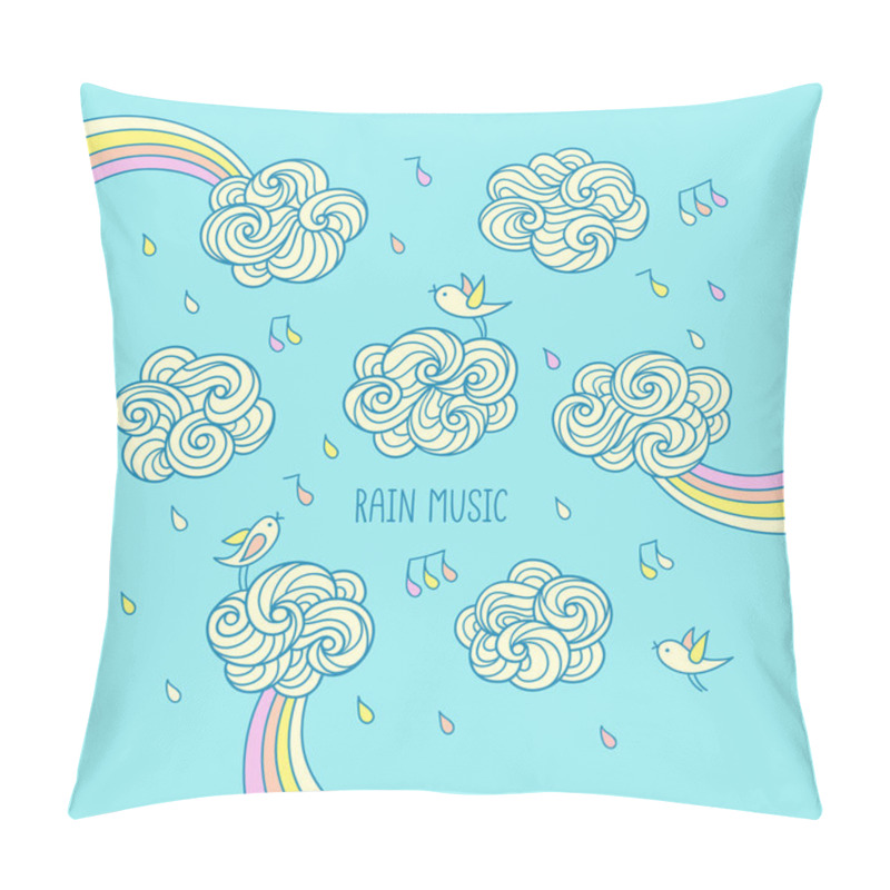 Personality  Sweet Little Birds Are Singing Pillow Covers