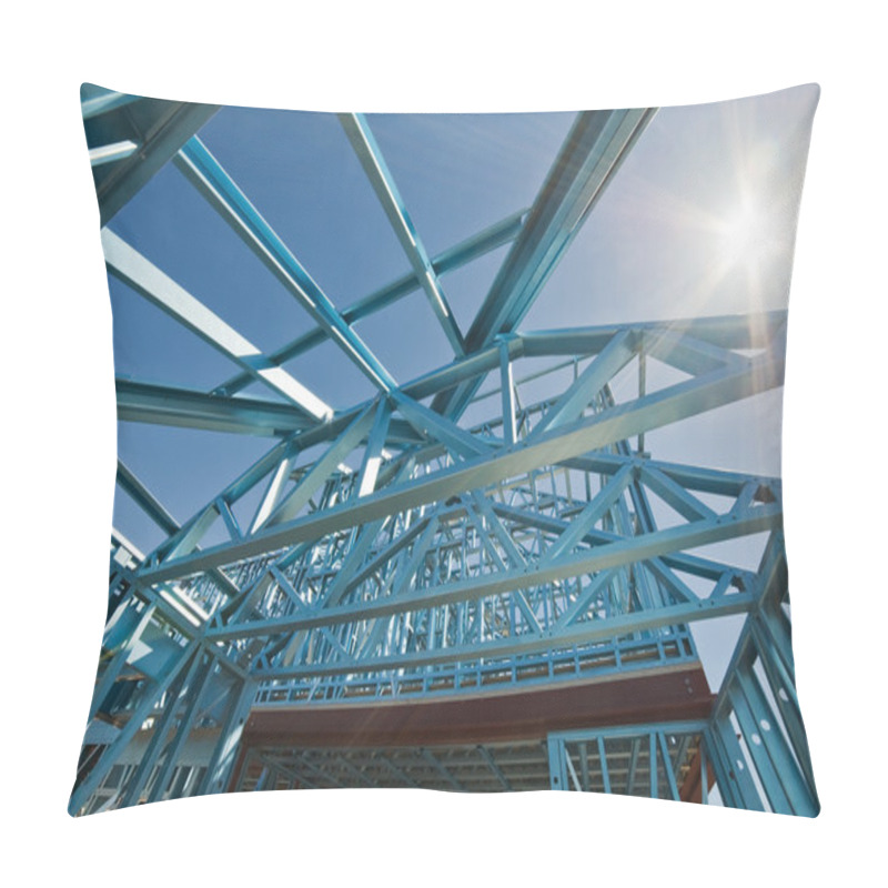 Personality  New Home Construction Framing. Pillow Covers