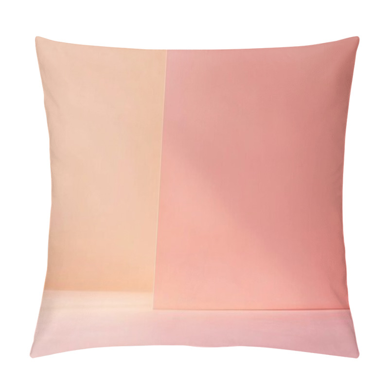 Personality  Soft Pink And Peach Gradient Minimalist Background Pillow Covers