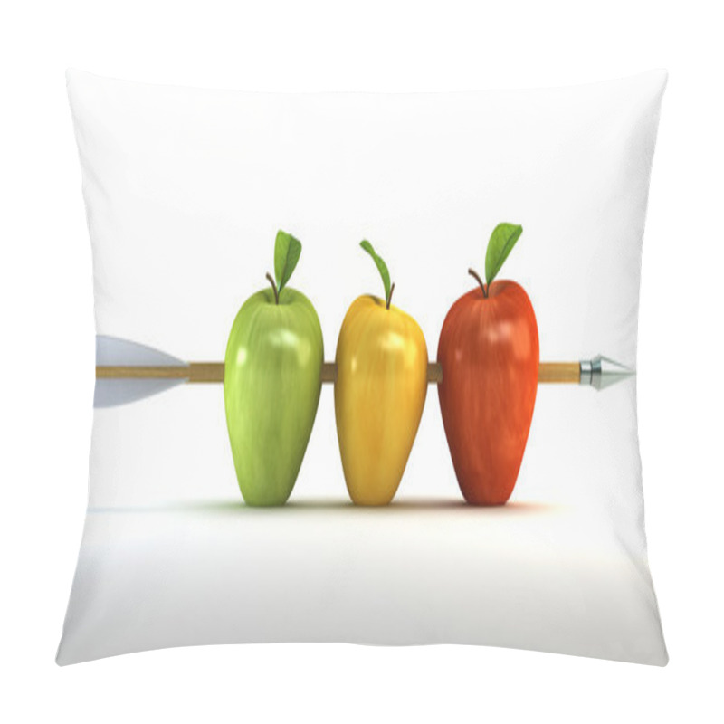 Personality  Pierced Apples Pillow Covers