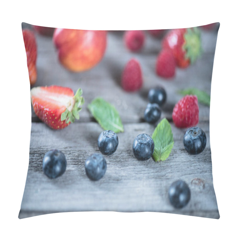 Personality  Fresh Tasty Berries  Pillow Covers