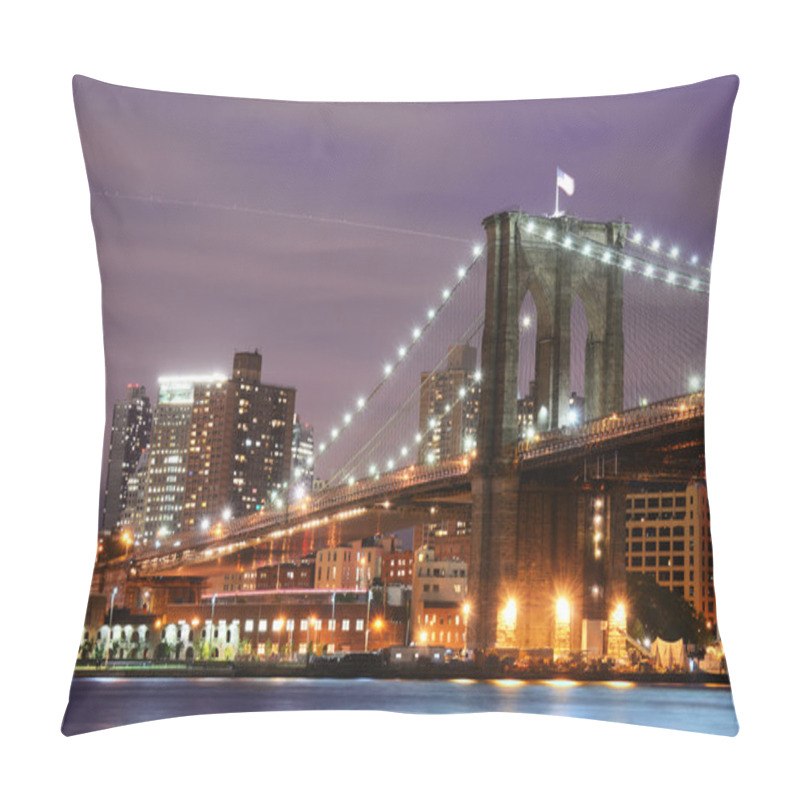 Personality  Brooklyn Bridge Pillow Covers