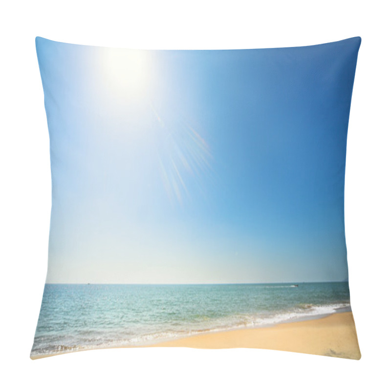 Personality  Sunny Beach Pillow Covers