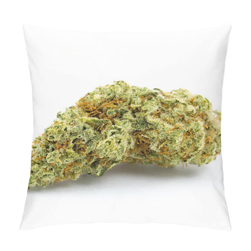 Personality  Marijuana Isolated White Background Pillow Covers