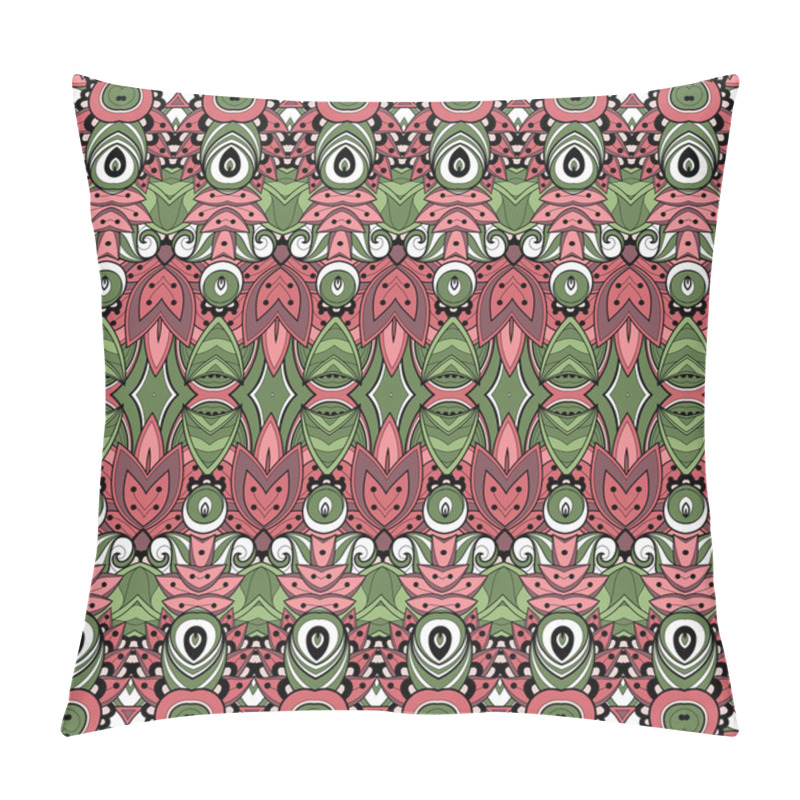 Personality  Vector Seamless Abstract Tribal Pattern Pillow Covers