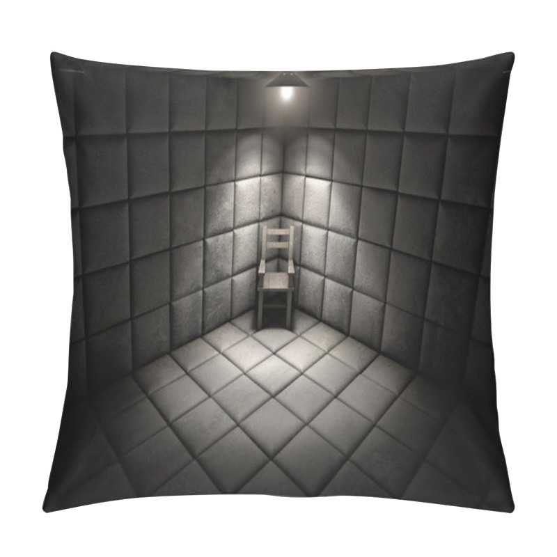 Personality  Padded Cell And Empty Chair Pillow Covers