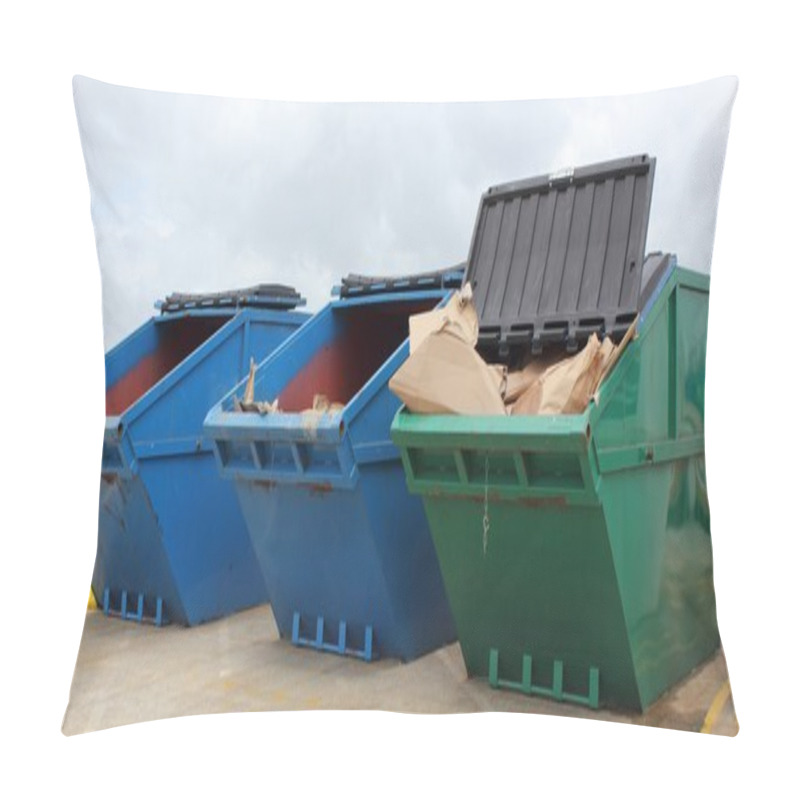 Personality  Industrial Waste Skips Pillow Covers