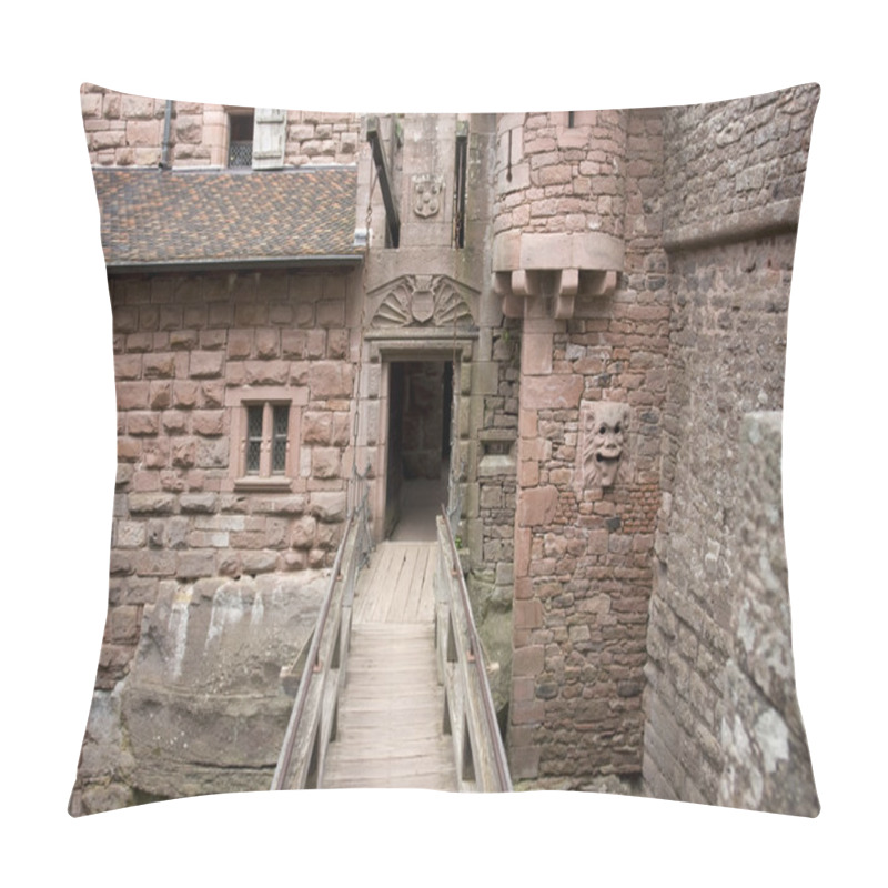 Personality  Passage In The Haut-Koenigsbourg Castle Pillow Covers