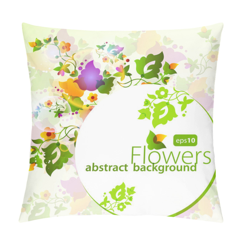 Personality  Floral Background Pillow Covers