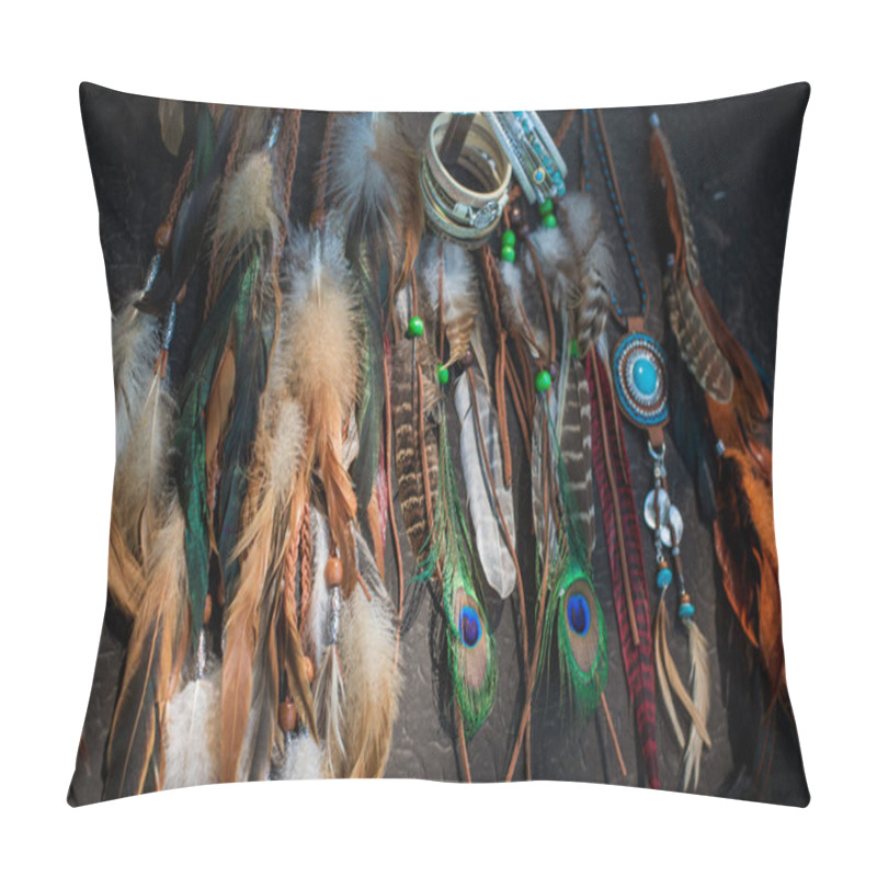 Personality  Boho Natural Accessorize. Women's Bohemian Fashionable Details Pillow Covers