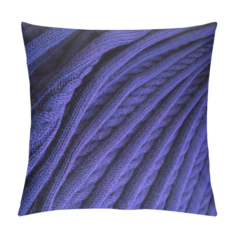 Personality  The Texture Of Fine Wool Fabric For Banners. Soft Wool Folds Pillow Covers