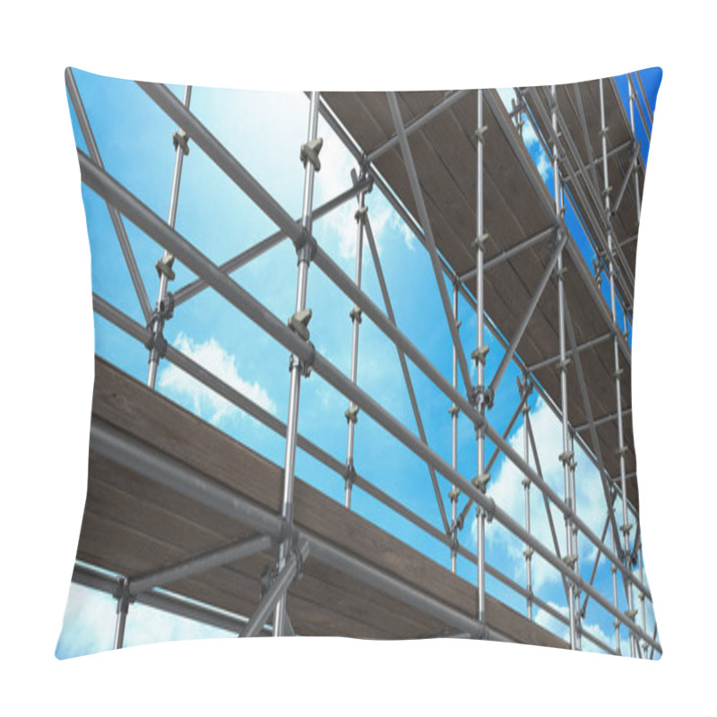 Personality  Grating Bridge Construction Pillow Covers