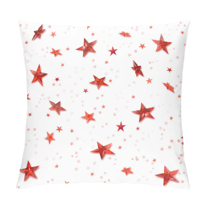 Personality  Seamless Red Stars Pillow Covers