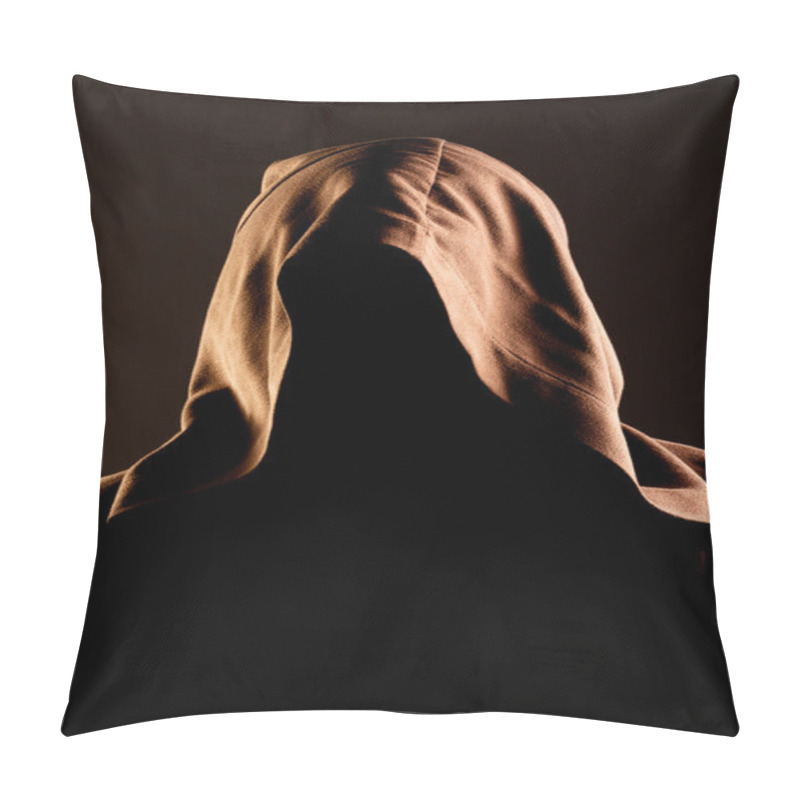 Personality  Mystery Unrecognizable Monk Pillow Covers