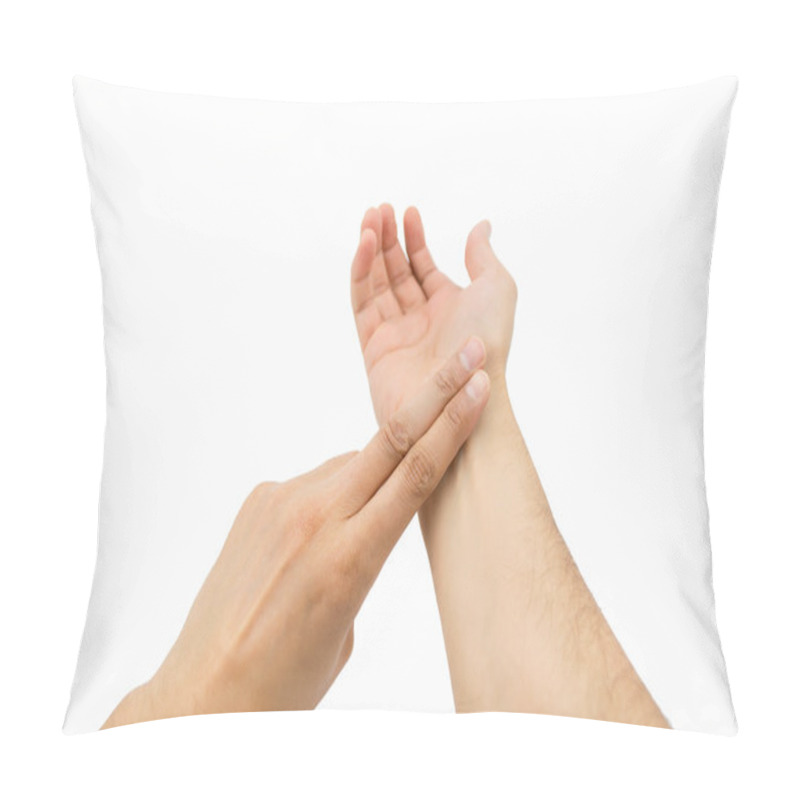 Personality  Checking The Pulse Pillow Covers