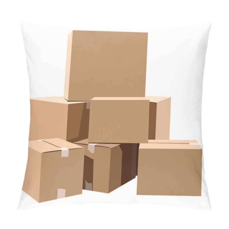 Personality  Cardboard Boxes Pillow Covers