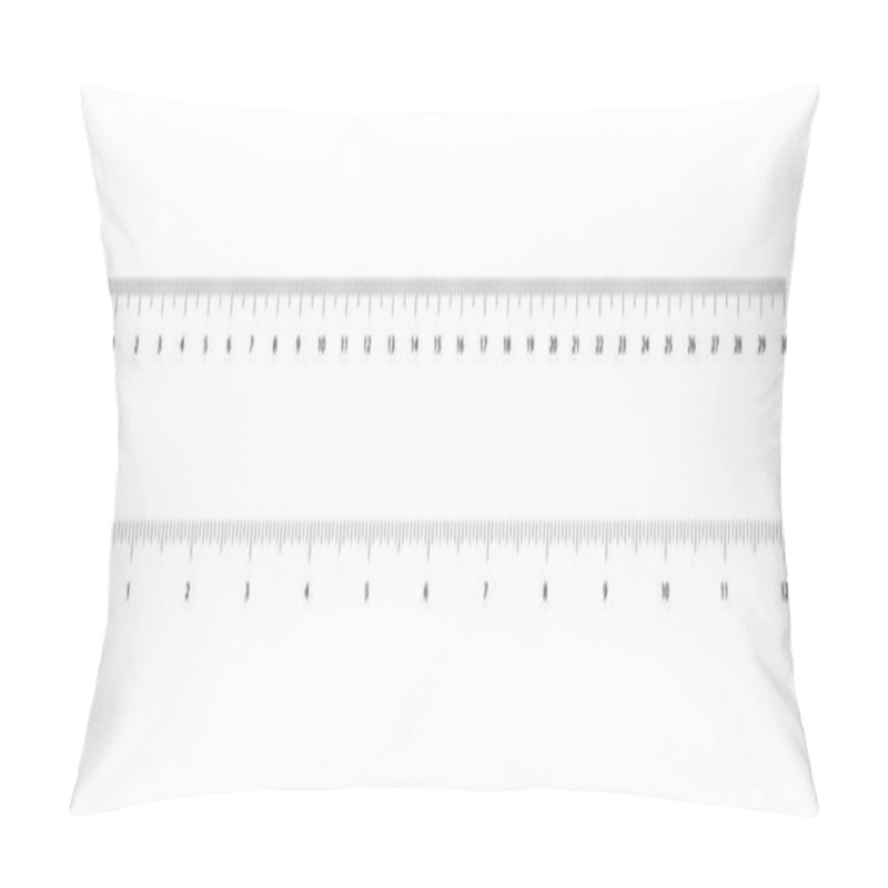 Personality  Ruler 30 Centimeters.  Pillow Covers