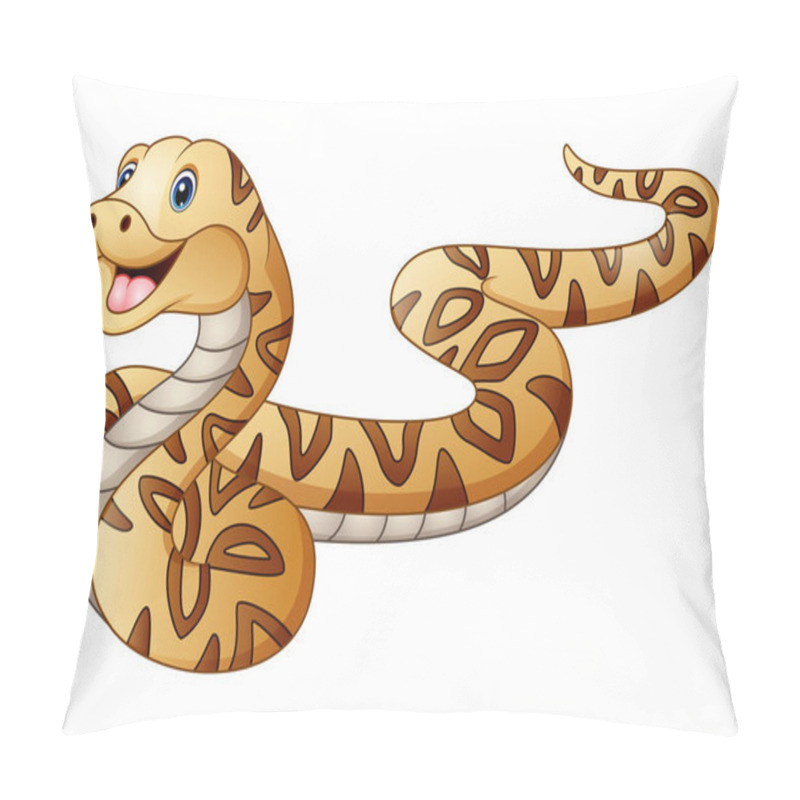 Personality  Cute Snake Cartoon Pillow Covers