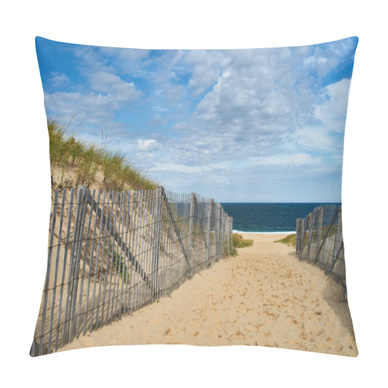 Personality  Path Way To The Beach At Cape Cod Pillow Covers