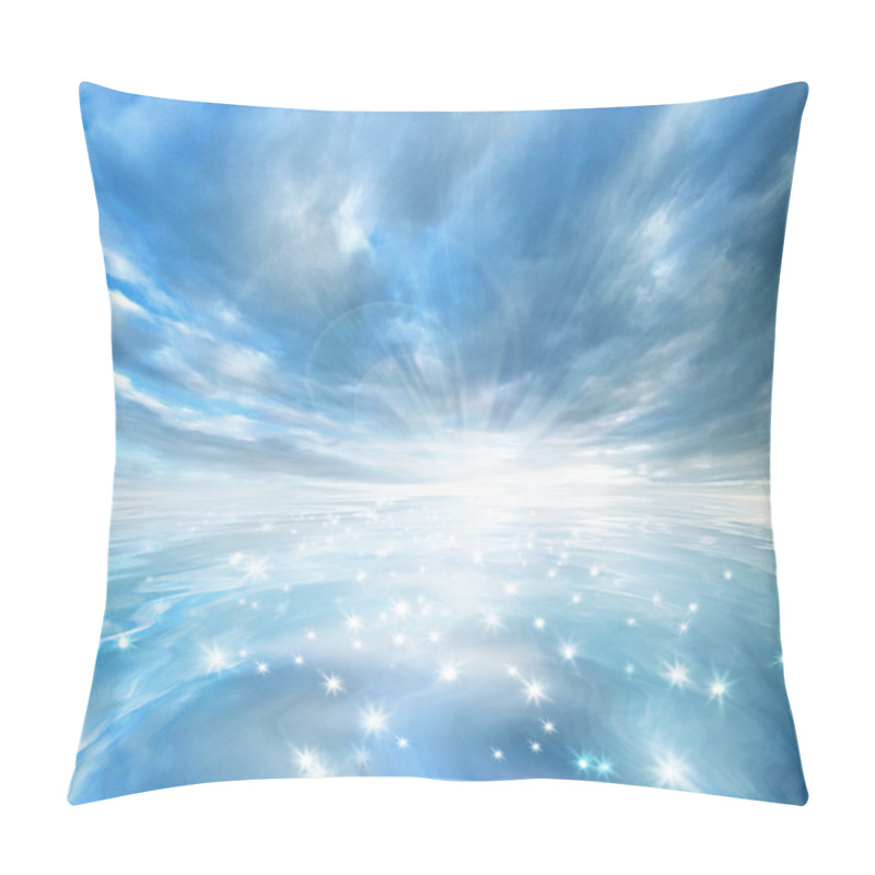 Personality  Star Lake Pillow Covers