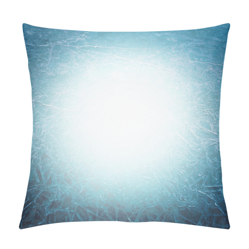 Personality  Ice Background Pillow Covers