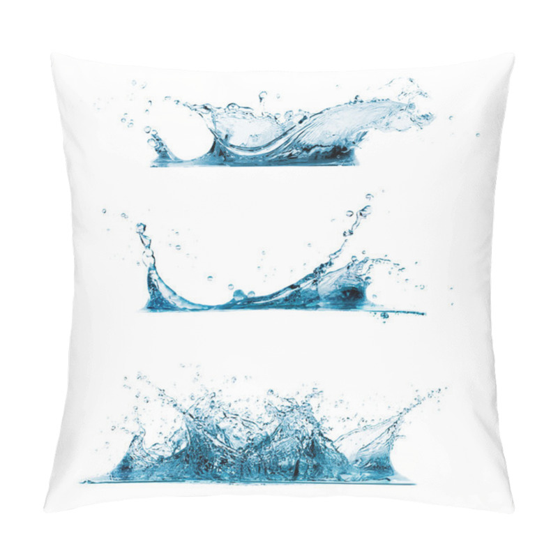 Personality  Set Of Water Splashes Pillow Covers