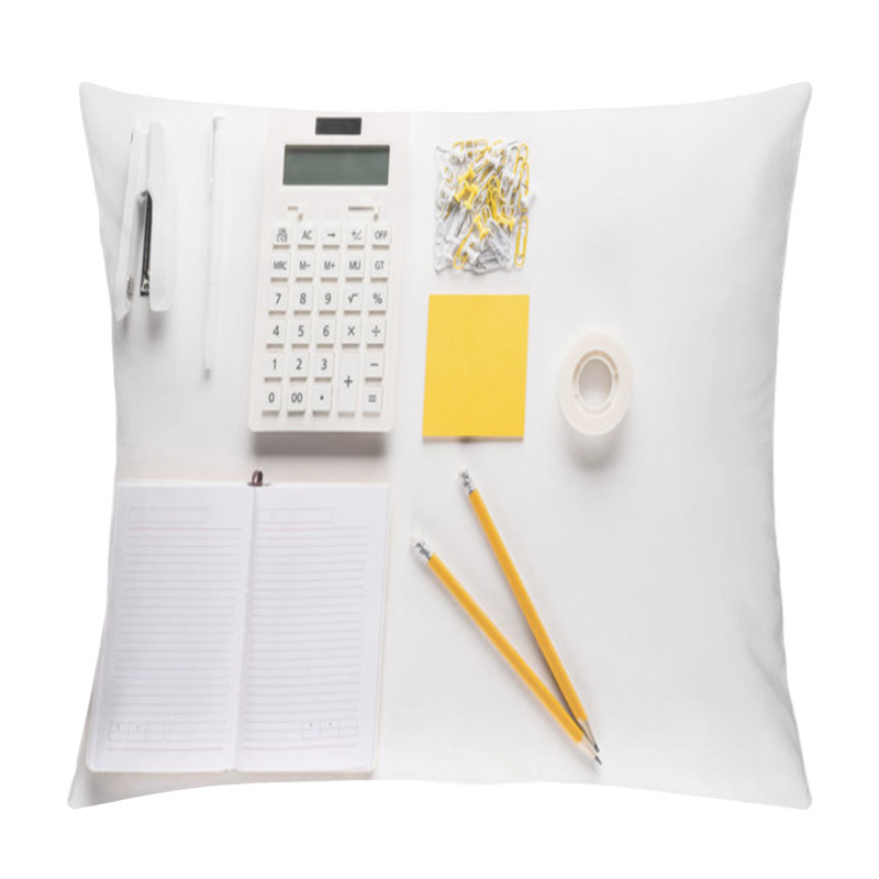 Personality  Composition Of School Supplies Pillow Covers