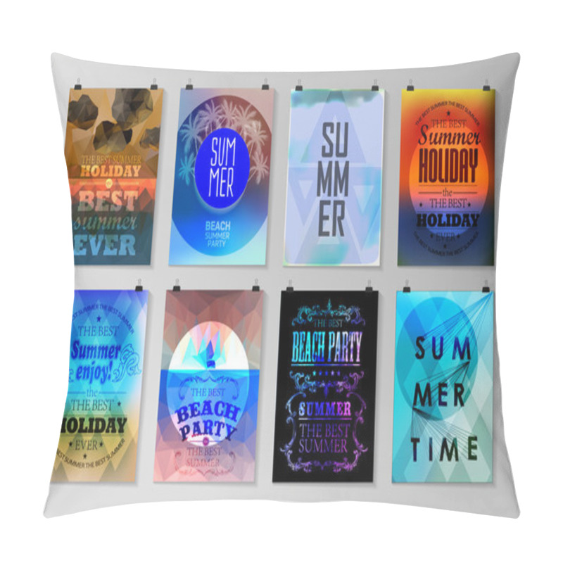 Personality  Typographical Poster, Retro Design Pillow Covers