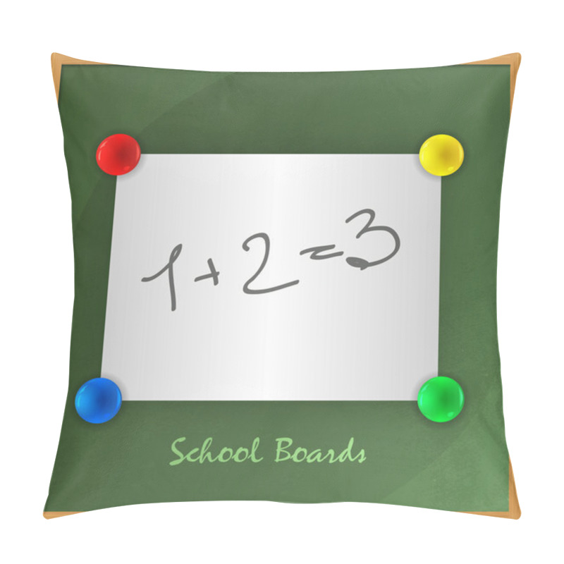 Personality  Chalkboard Vector Vector Illustration  Pillow Covers