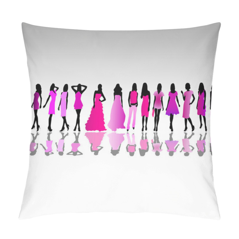 Personality  Fashion Silhouettes Pillow Covers