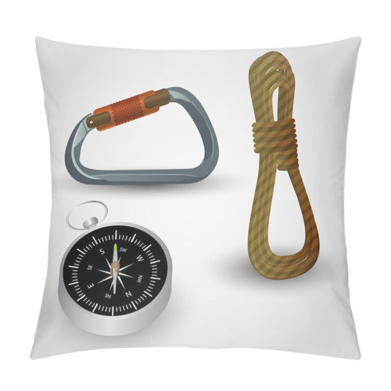 Personality  Hike And Tourism Equipment. Pillow Covers