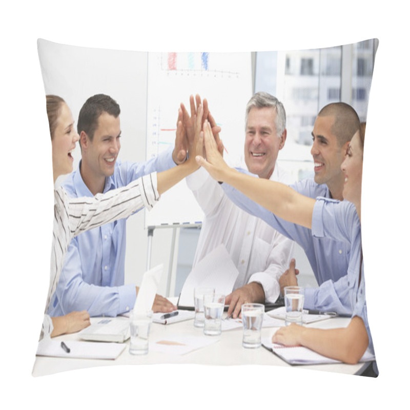 Personality  Colleagues In Business Meeting Pillow Covers