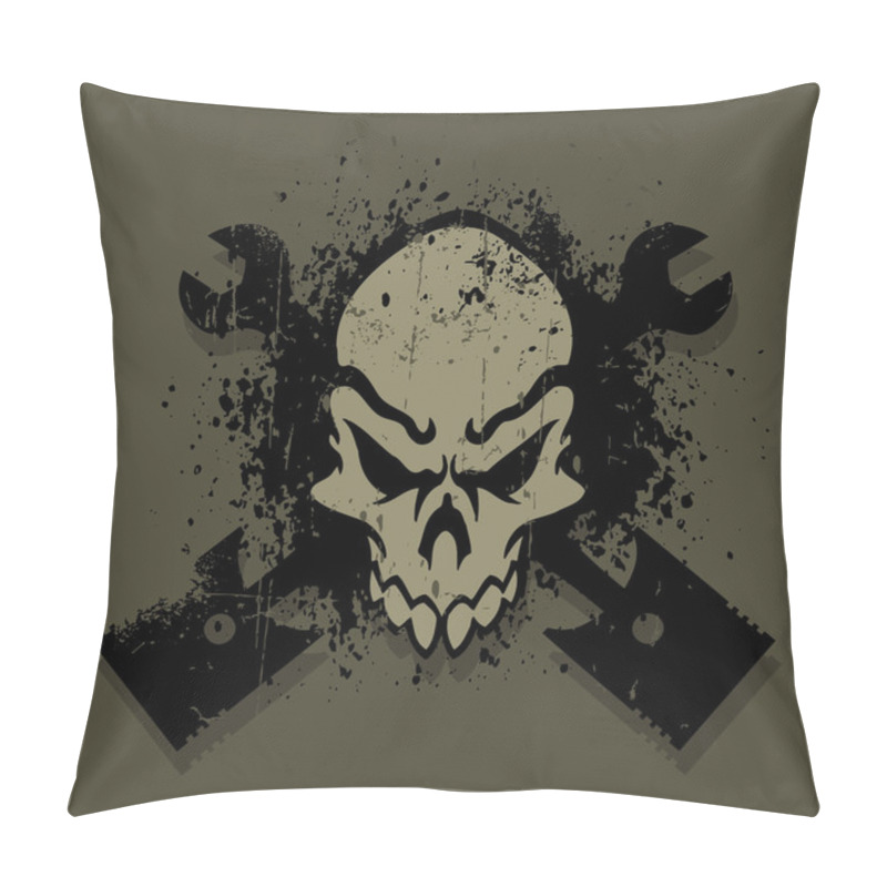 Personality  Ironman Sign Illustration Pillow Covers