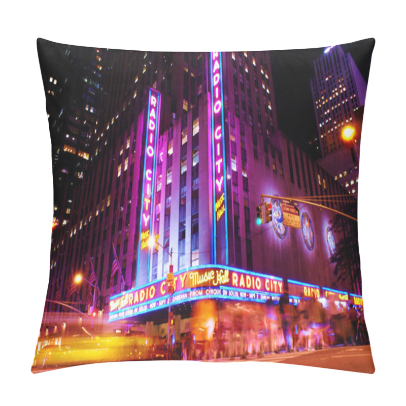 Personality  Radio City Music Hall Pillow Covers