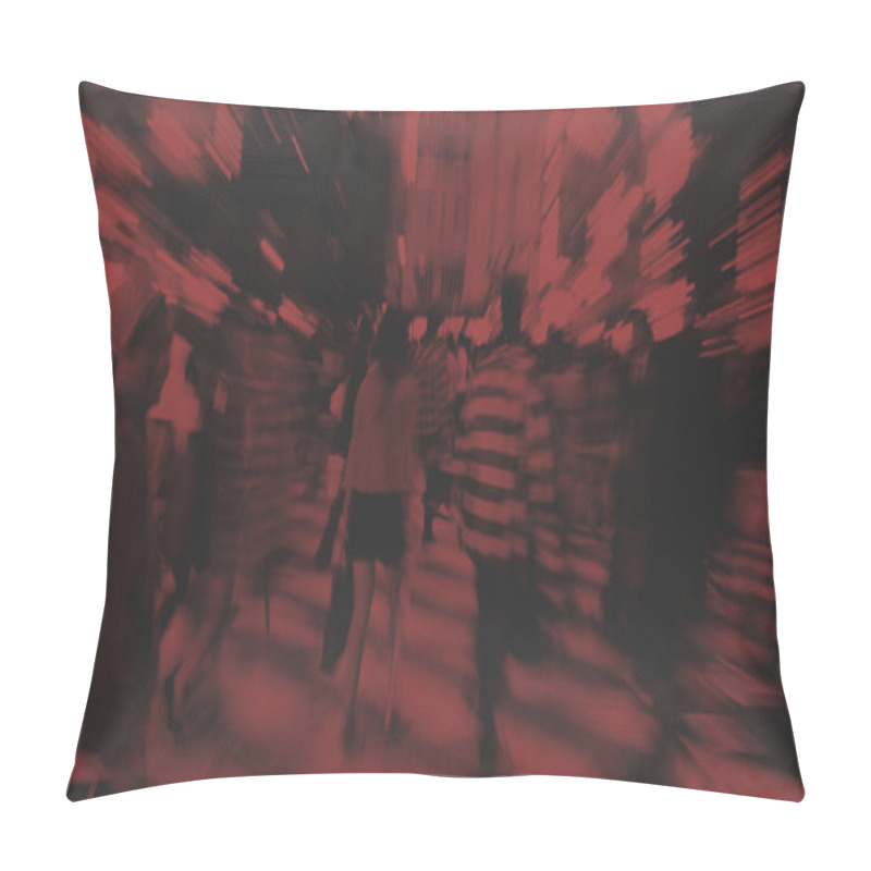 Personality  People Walking Across Street Pillow Covers