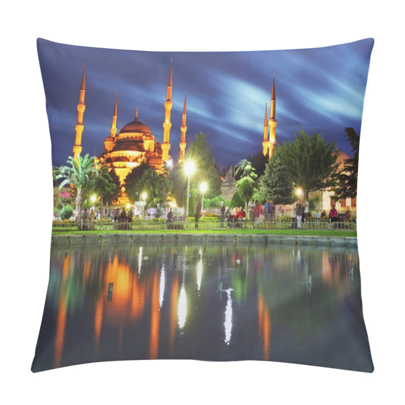 Personality  Blue Mosque In Istanbul, Turkey Pillow Covers