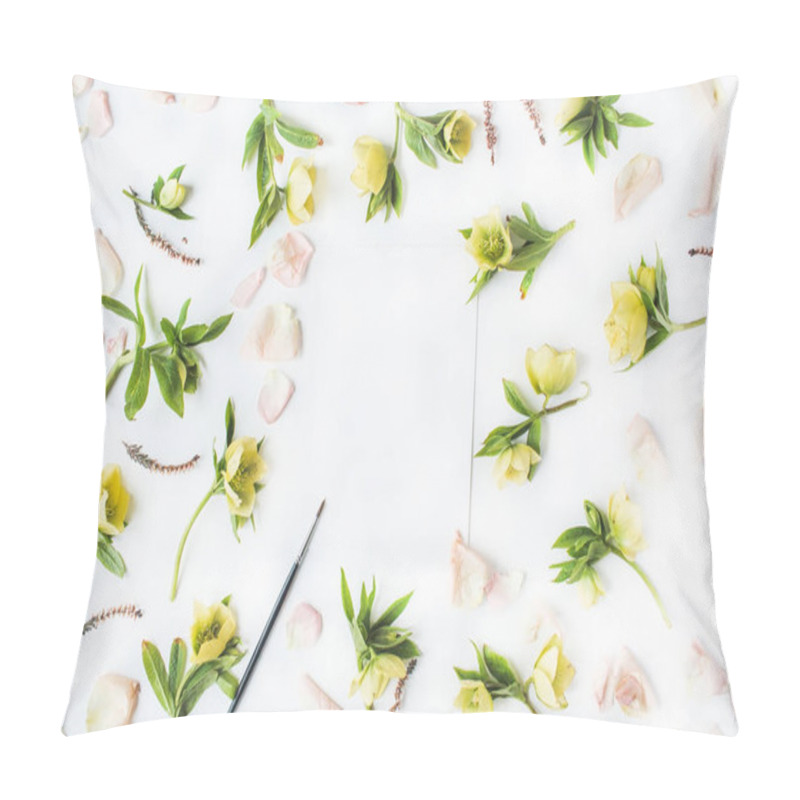 Personality  Yellow Flowers, Branches, Leaves Pillow Covers