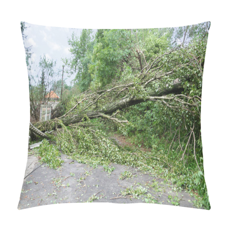 Personality  Damaged Fallen Tree Pillow Covers