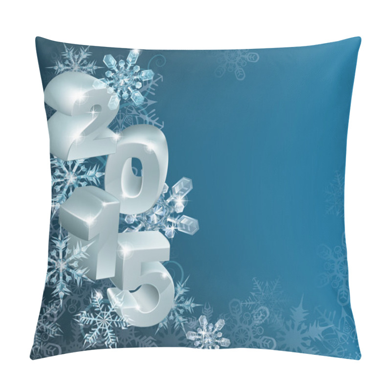 Personality  Christmas Or New Year 2015 Background Pillow Covers