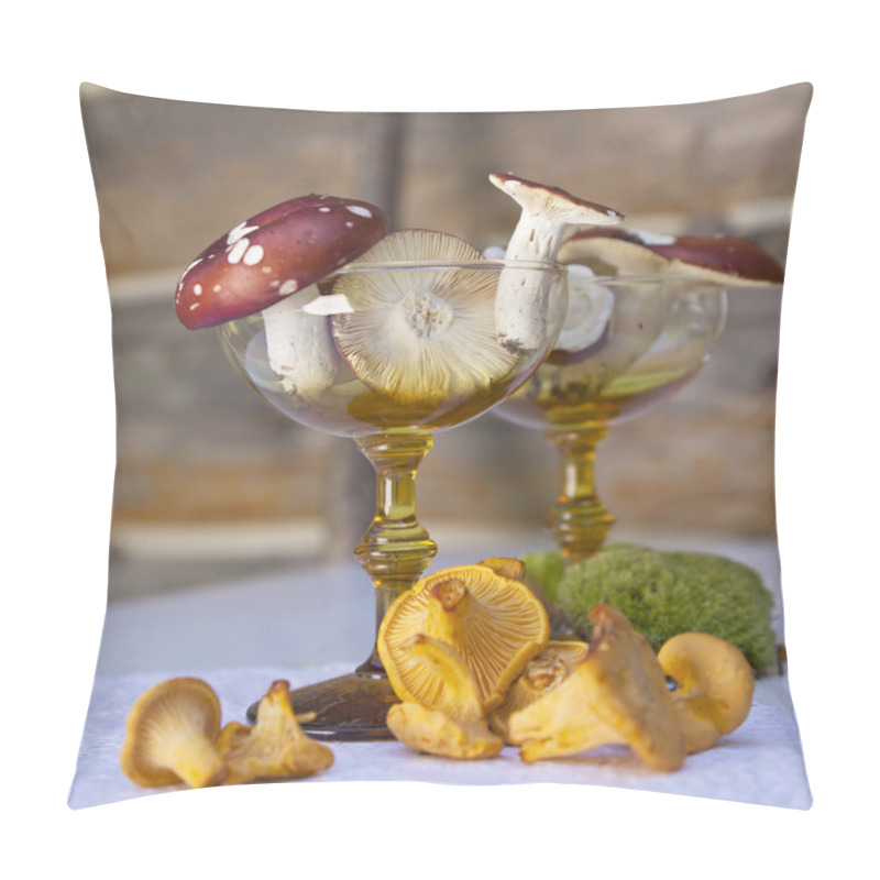 Personality  Mushroom Still Life Pillow Covers