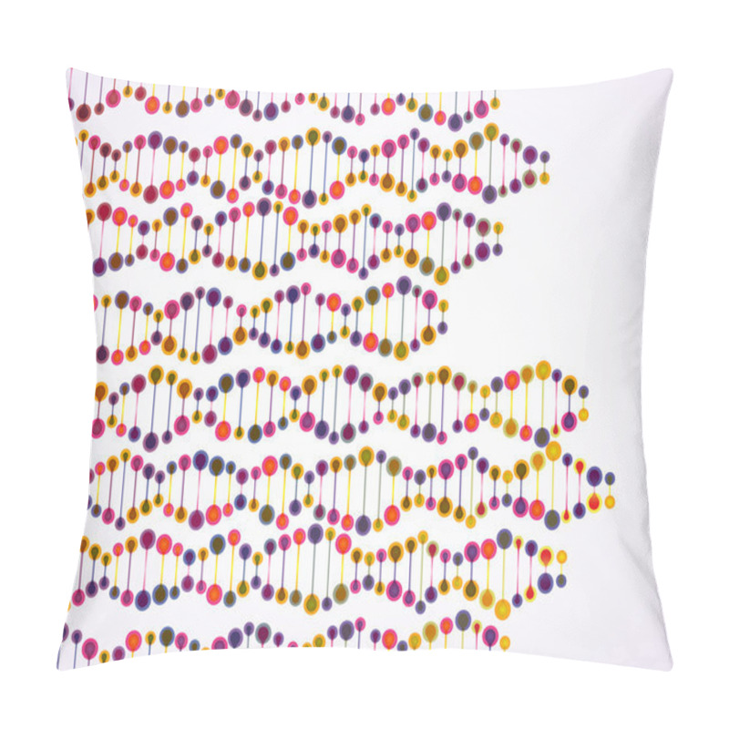 Personality  Structure Of The DNA Molecule Pillow Covers