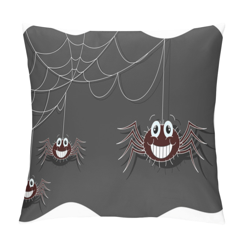 Personality  Funny Spider Cartoon Pillow Covers