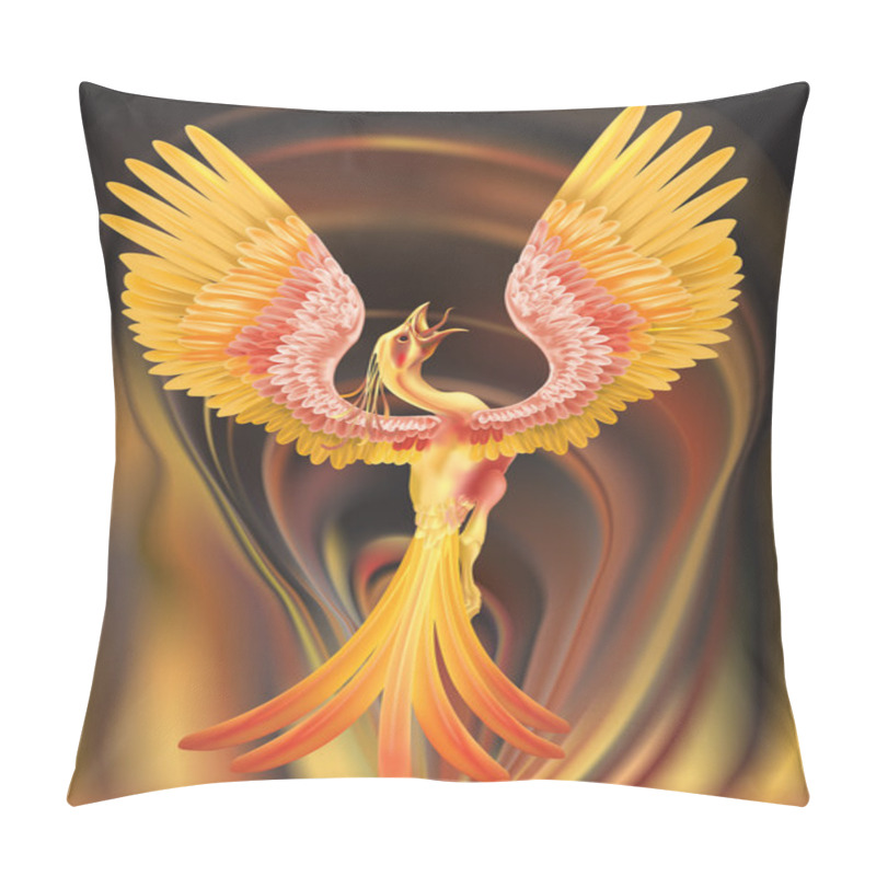 Personality  Phoenix Illustration Pillow Covers