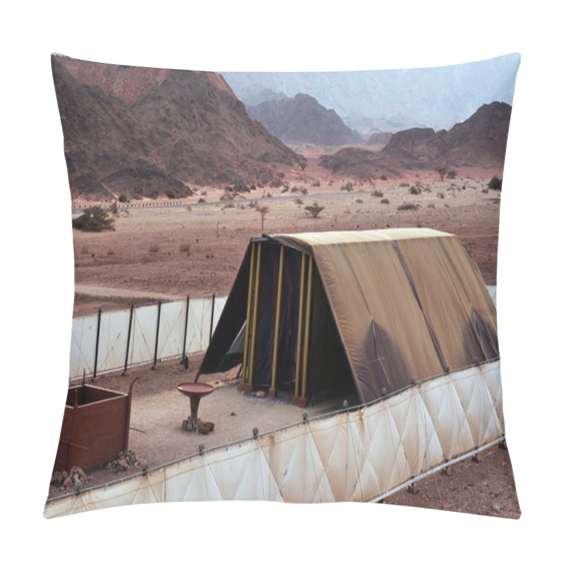 Personality  Timna Park - Model Of The Tabernacle Pillow Covers