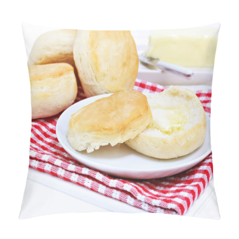 Personality  Dinner Biscuits With Melting Butter. Pillow Covers