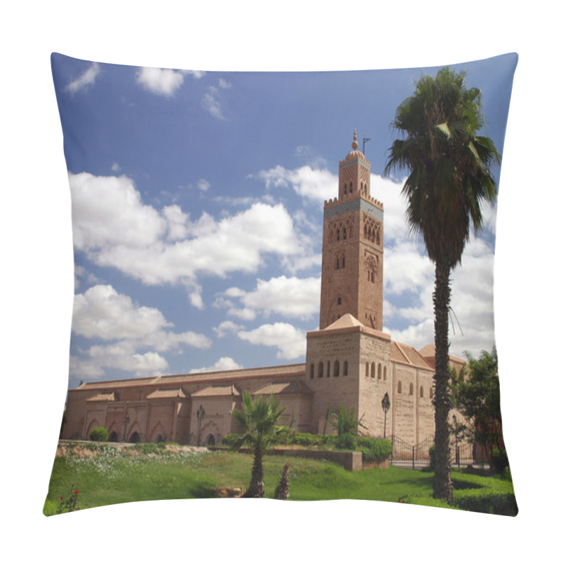 Personality  Koutoubia Minaret, Marrakesh Pillow Covers