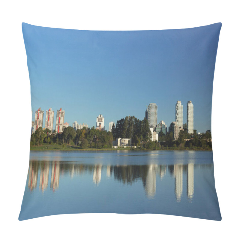 Personality  Barigui Park In Curitiba Parana Brazil. Pillow Covers