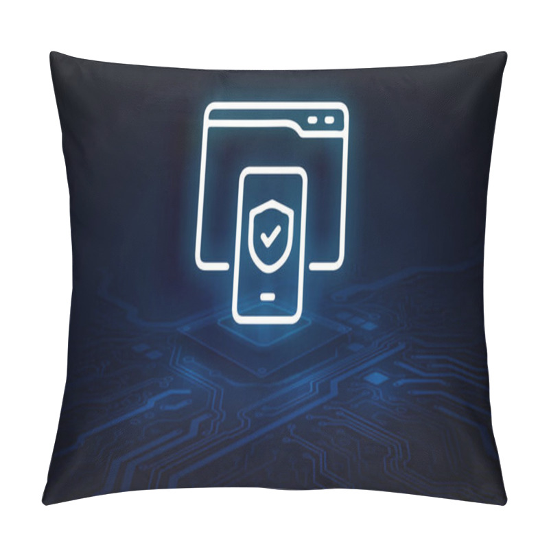 Personality  Role Of AI In Enhancing Two-Factor Authentication Security Pillow Covers