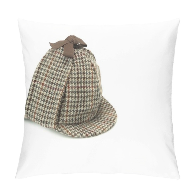 Personality  Close-up Of Sherlock Holmes Deerstalker Cap Isolated Pillow Covers