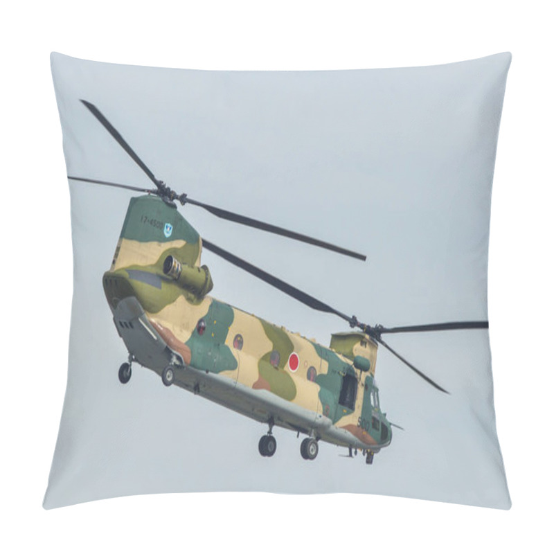 Personality  Kawasaki CH-47J Chinook Helicopter Pillow Covers